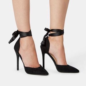 JustFab Cosette Pumps Black Sz 7